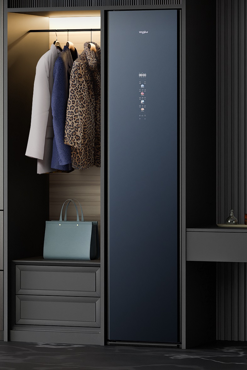 惠而浦w9系列衣物护理机:精致护衣 新奢体验